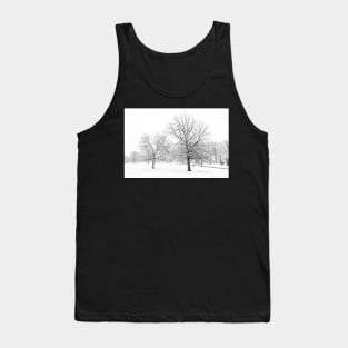 2 Trees in the snow Tank Top